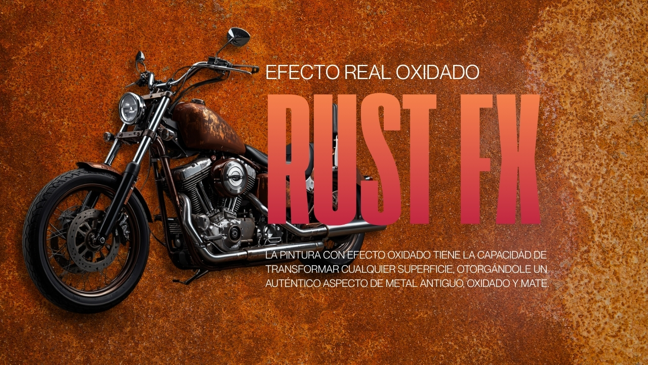 Cómo conseguir un Efecto Óxido real con RUST FX